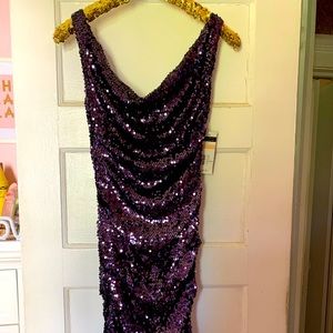 Cachet Sequined Dress